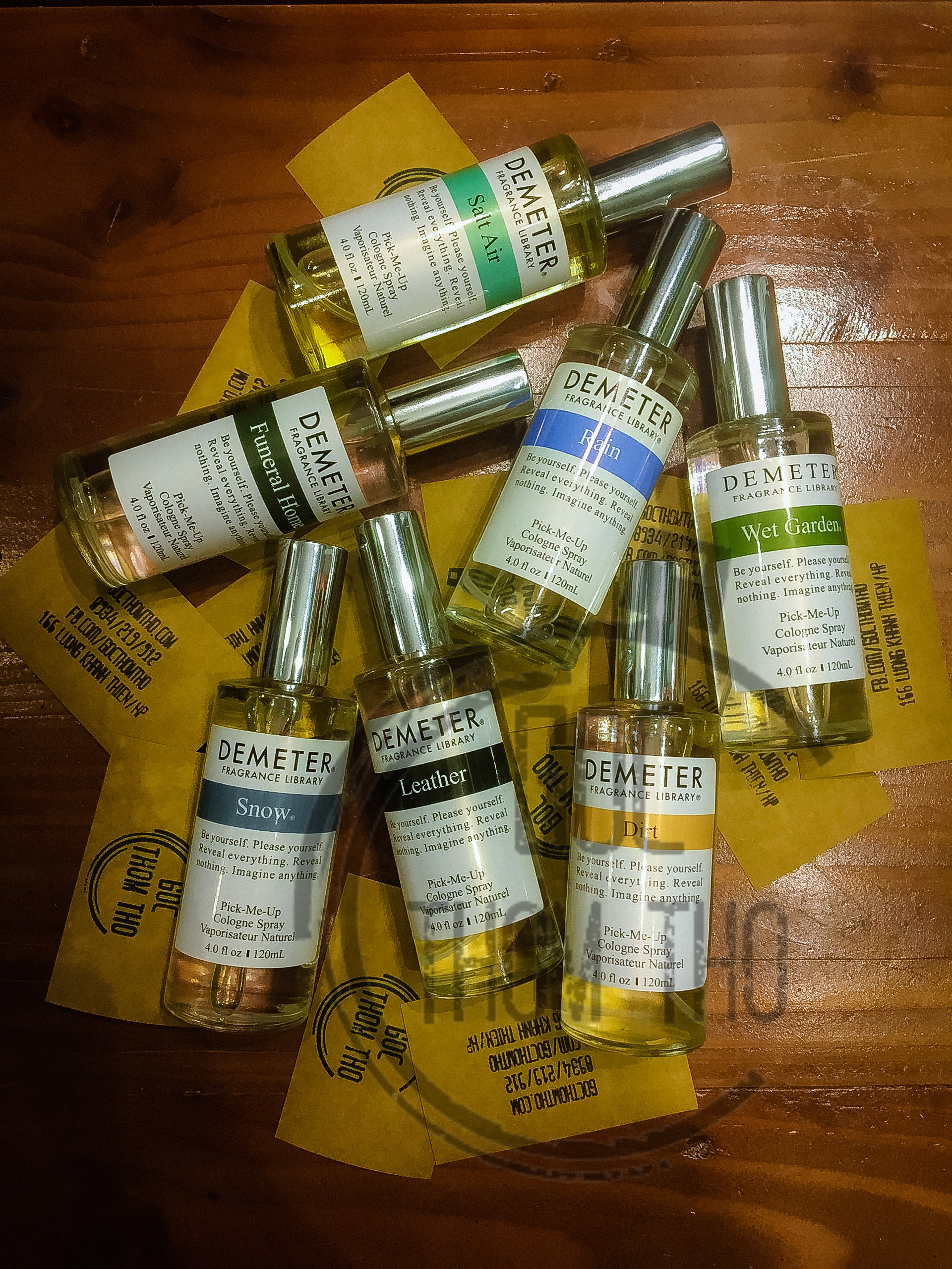 Mẫu thử nước hoa Demeter, các mùi hương thường ngày 05/10ML