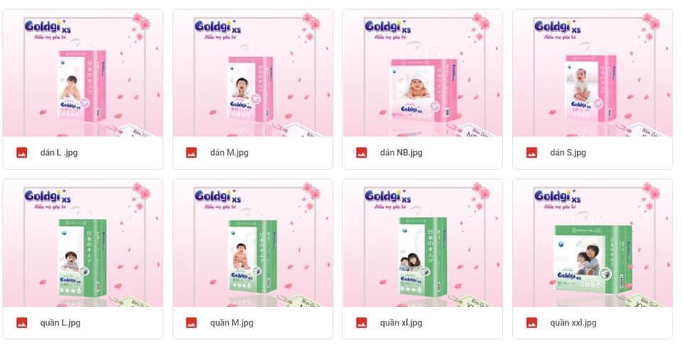 Tã/bỉm dán/quần goldgi x5 2021 đủ size nb92/s84/m66/l56/m54/l48/xl44/xxl32