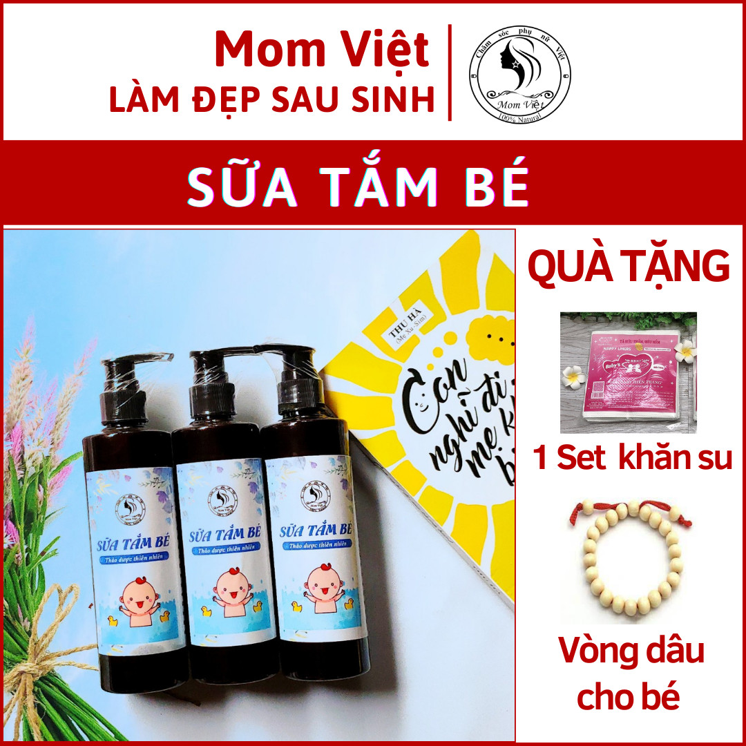 Sữa tắm gội thảo dược hữu cơ dành cho bé