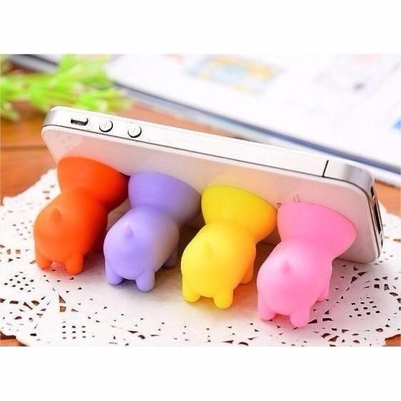 Combo 10 giá đỡ điện thoại hình con heo