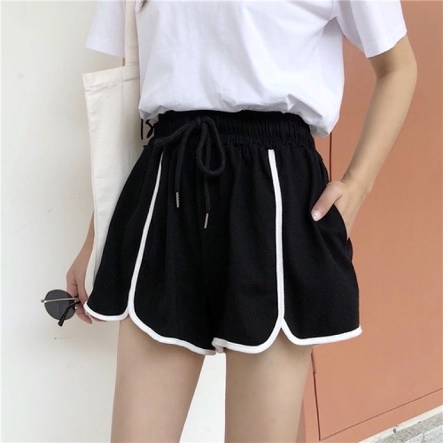 Quần short đùi nữ có up video hàng thật