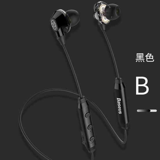 Tai nghe Baseus S10 tai nghe thể thao Bluetooth - Tai Nghe Không Dây earphone thiết kế độc đáo loa kép, âm thanh vượt trội 3D Stereo- Hifi - chống nước tiêu chuẩn Ipx5 - Phân phối bởi Vietstore
