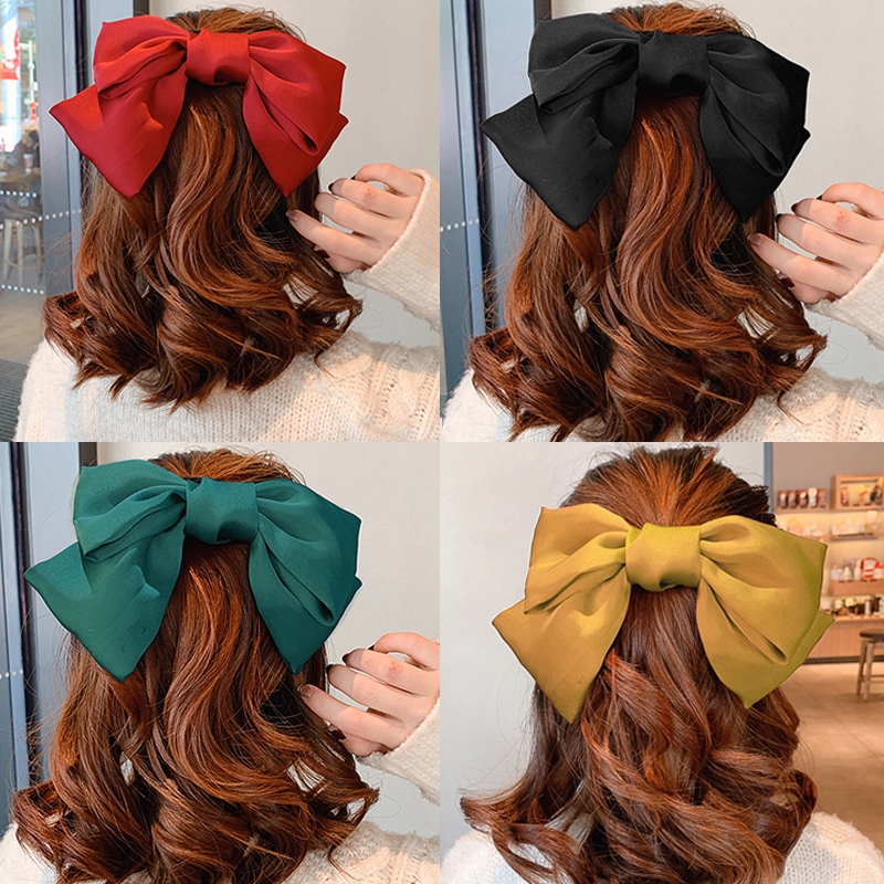 Korean Style Big Bow Hair Clip / Hair Bands | Lazada