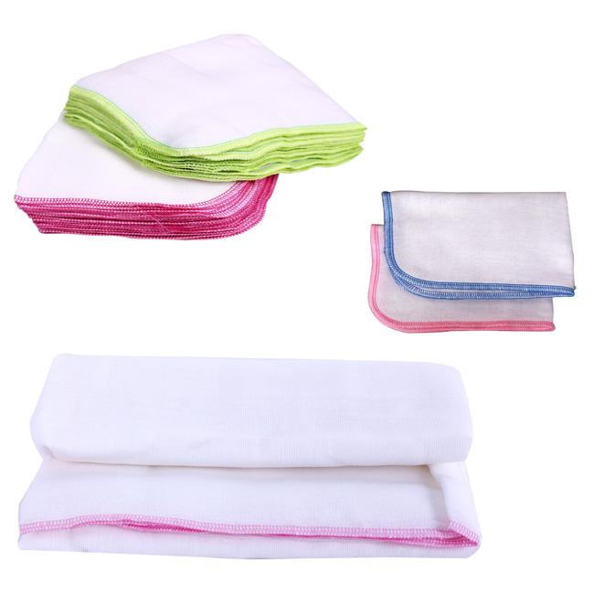 Set 10 khăn sữa 04 lớp + 01 khăn tắm 04 lớp