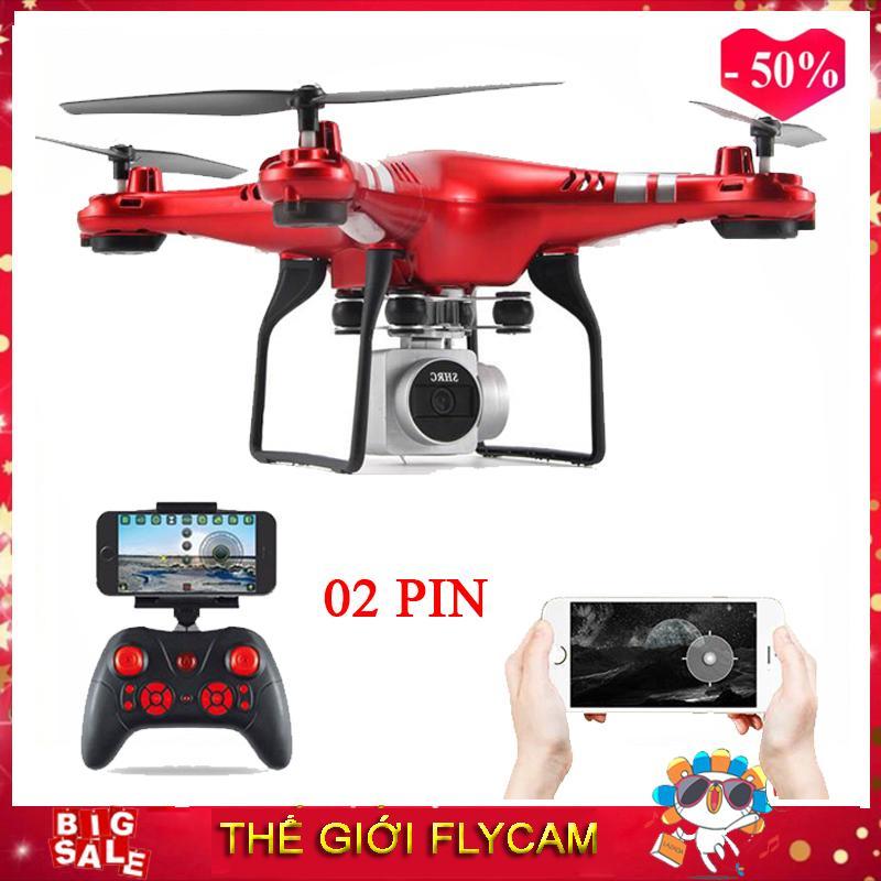 [Bộ 02 pin] Flycam Phantom Y01 mini cao cấp, kết nối Wifi với điện thoại ( Tặng tay cầm điều khiển )