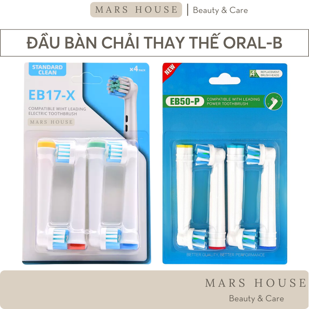 Đầu bàn chải thay thế cho bàn chải điện oral-b