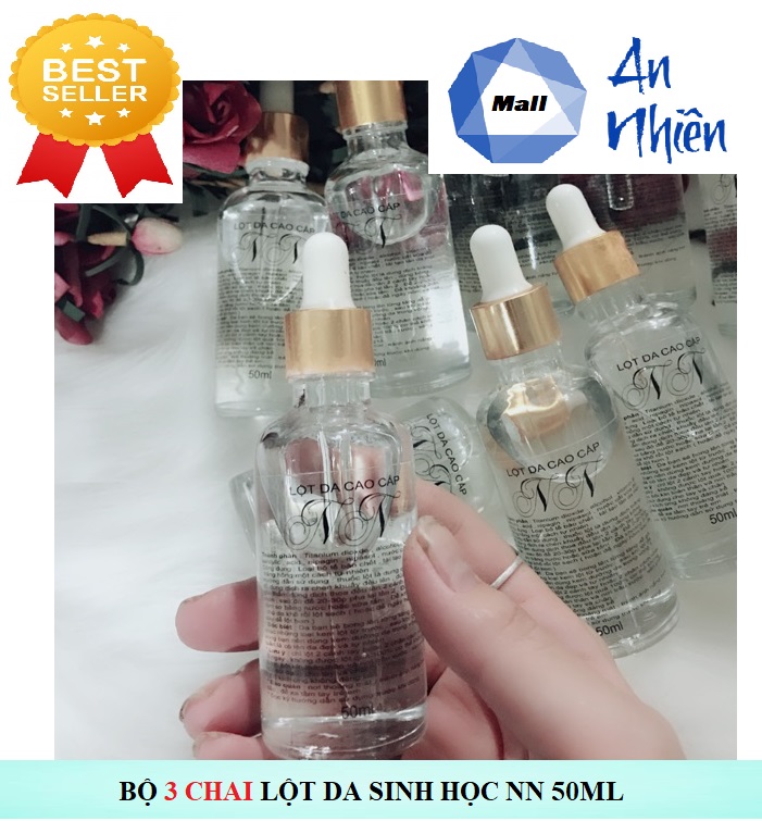 Bộ 3 Chai Thay da sinh học - Nước lột Collagen 3D NN 50ml
