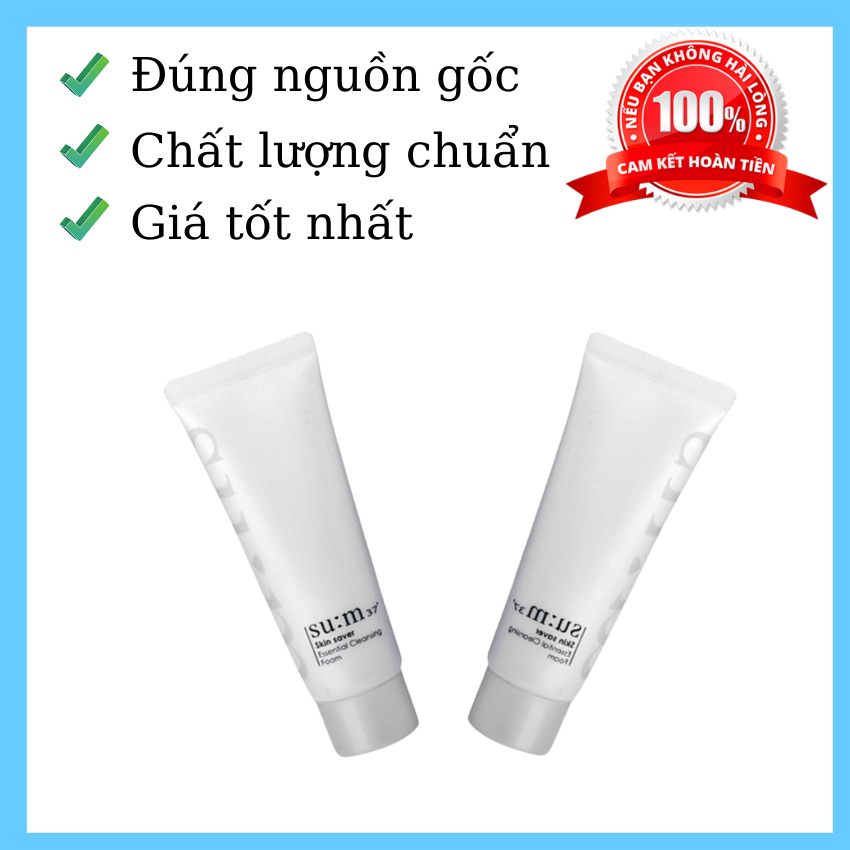 Sữa rửa mặt trắng da [HÀNG CAO CẤP] sữa rửa mặt sum37 làm sạch sâu, dưỡng trắng giúp da bạn trở nên tươi sáng, sữa, rửa mặt, sữa rửa mặt, trắng da, chăm sóc da