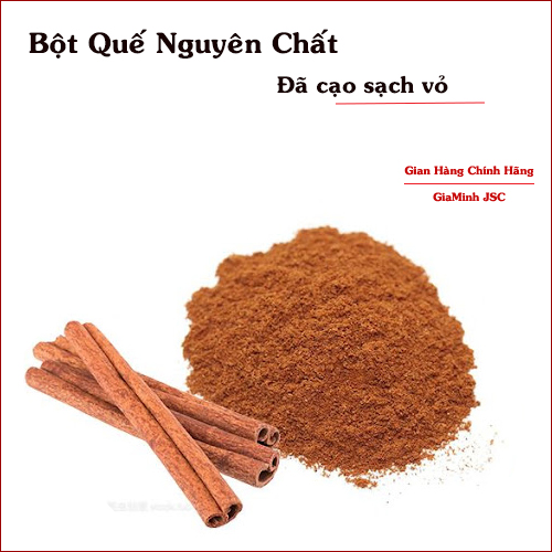 Bột Quế Nguyên Chất - Bột quế đã cạo sạch vỏ