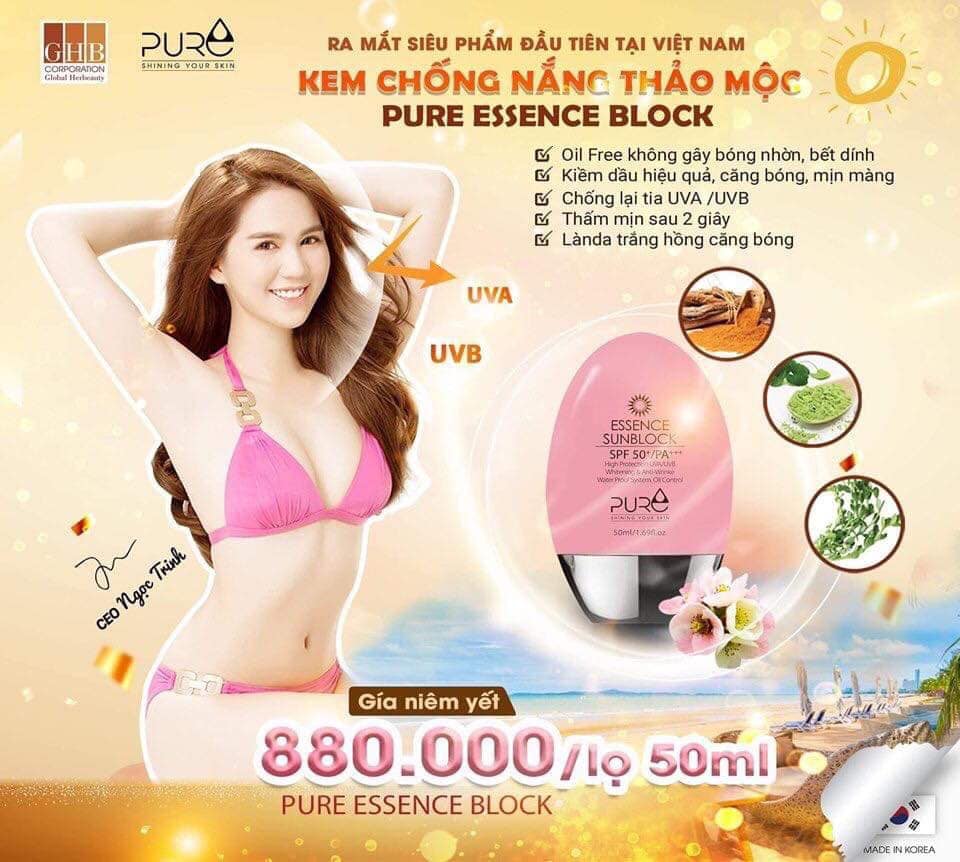 [CHÍNH HÃNG] Sữa Chống Nắng PURE