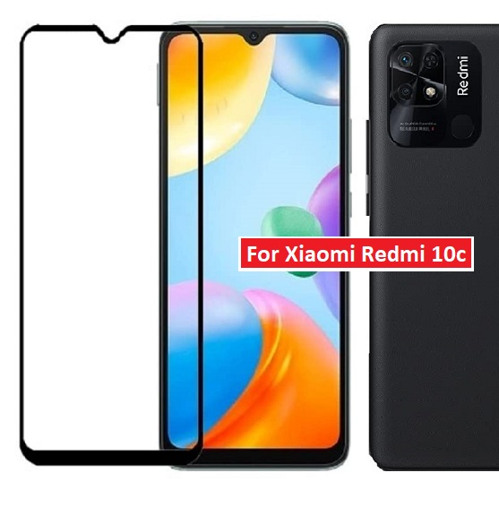 Kính cường lực full màn xiaomi redmi 10c/ poco c40