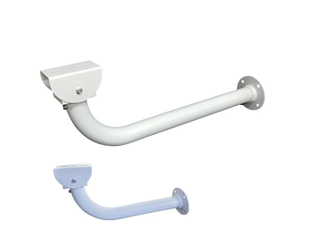 Chân đế camera chữ L cong - Chân đế cong dài 40cm - 60cm, Chất liệu sắt, sơn tĩnh điện