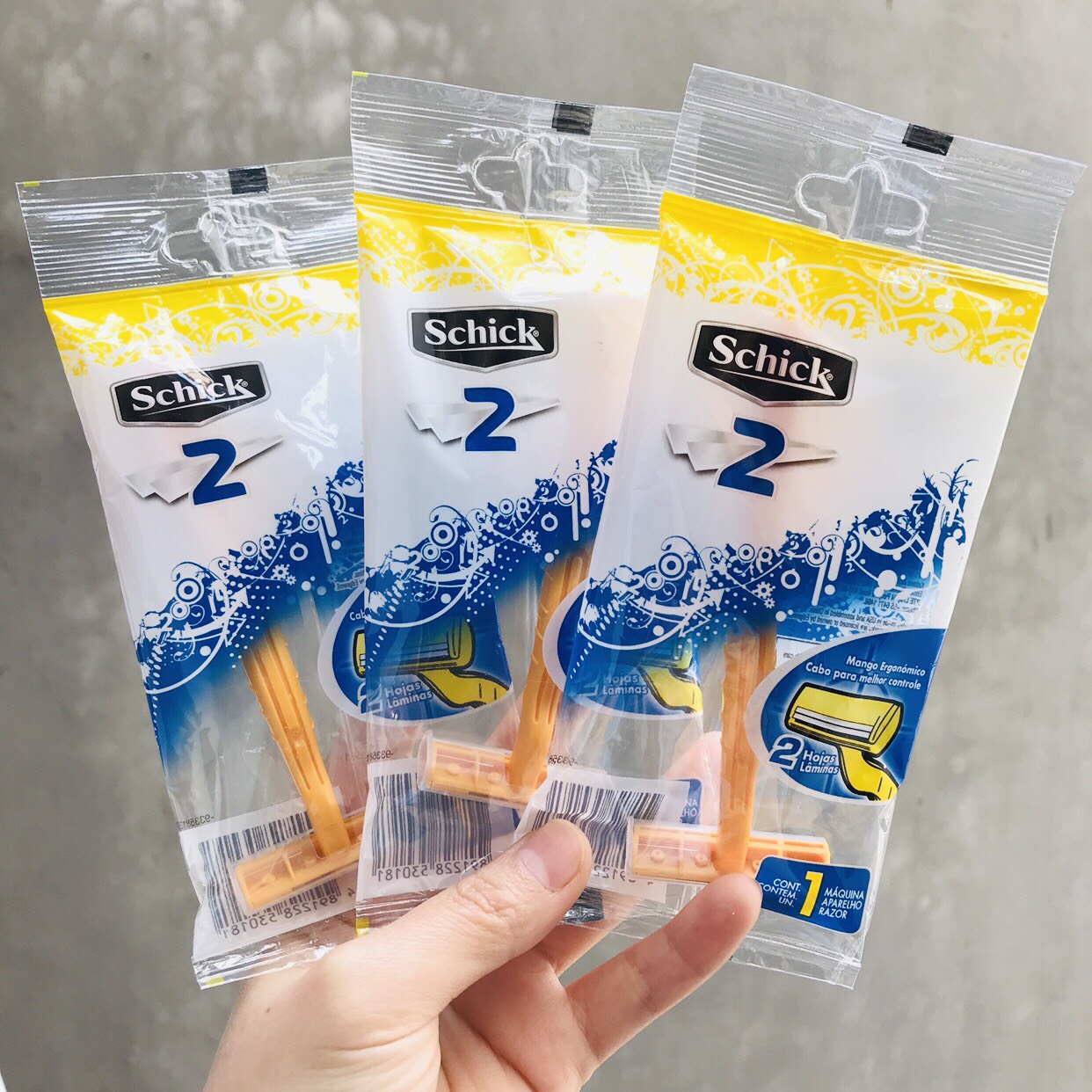 Combo 10 dao cạo du lịch schick