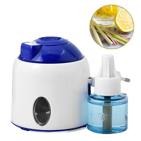 Máy xông tinh dầu đuổi muỗi Shenke tặng kèm 1 lọ tinh dầu siêu tiết kiệm lại hiệu quả