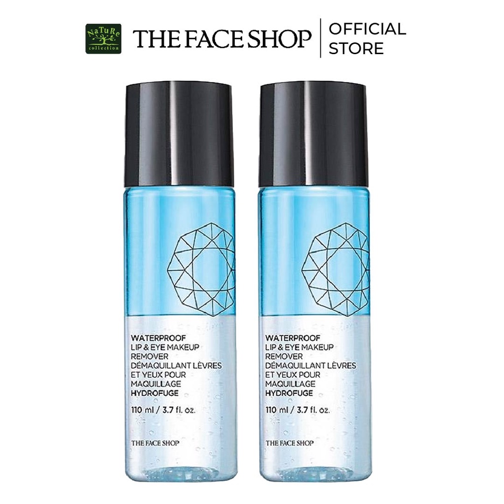 Combo 2 Dầu Tẩy Trang Mắt Môi Thefaceshop Waterpfoof Lip & Eye Makeup Remover 110Mlx2