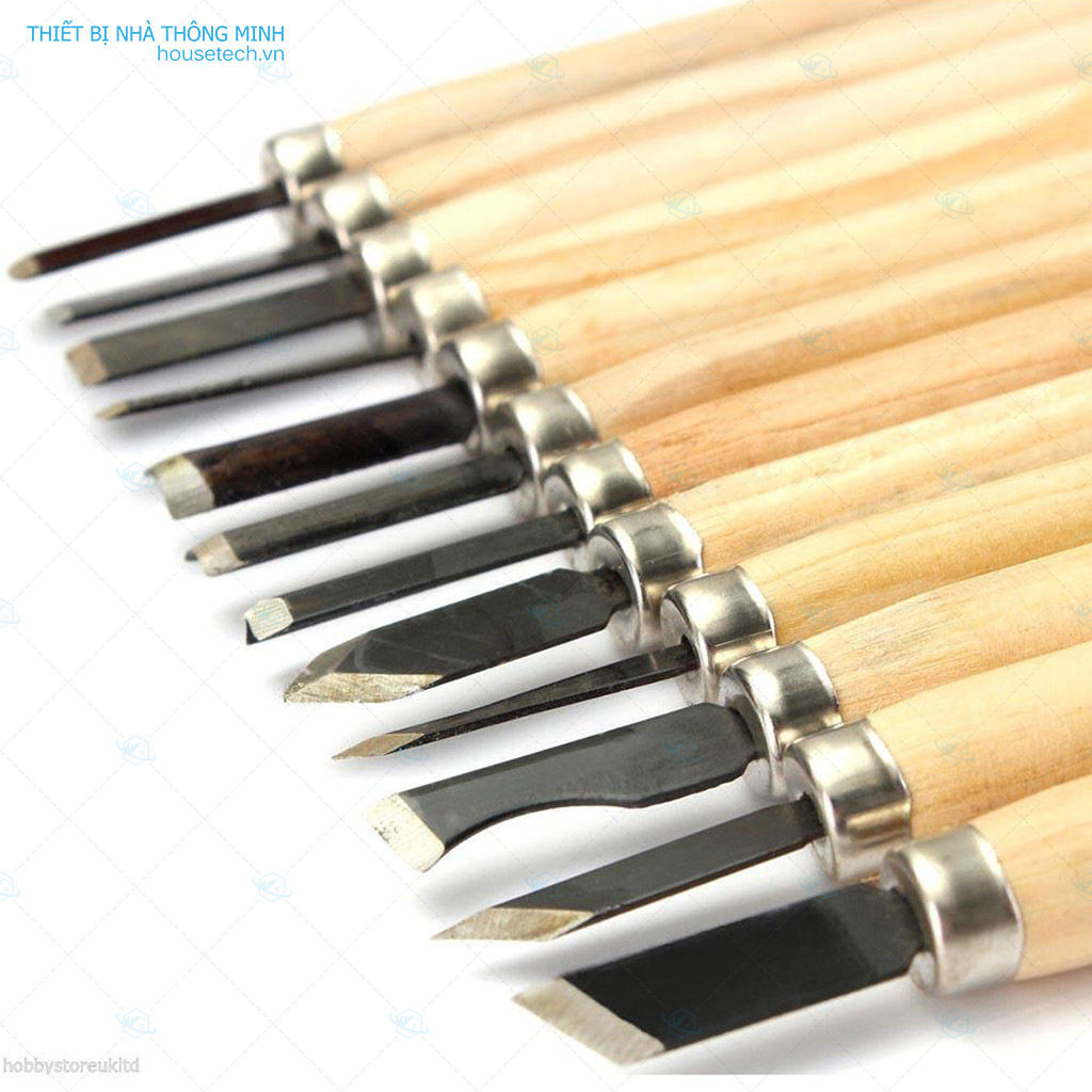 Bộ 12 món đục khắc-tỉa tiện dụng - mp362