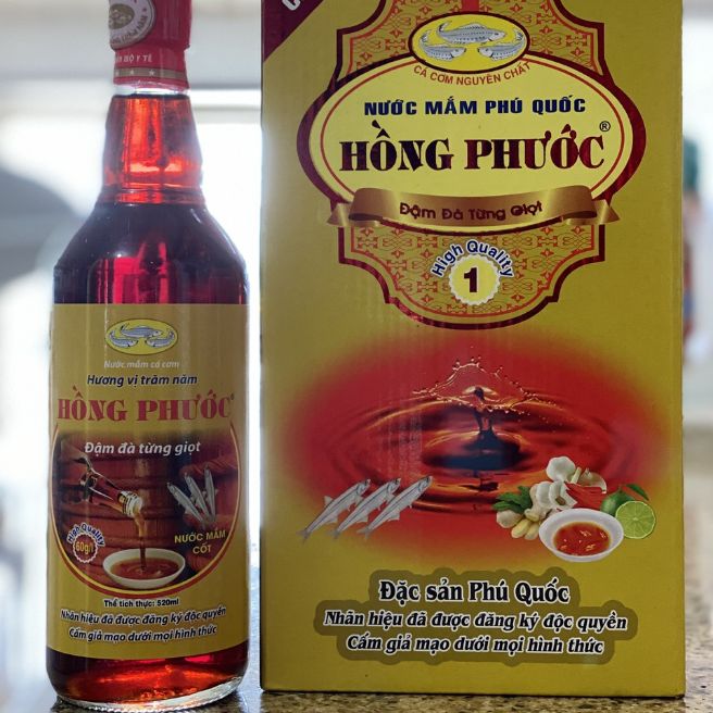 [HCM]2 chai nước mắm cá cơm Phú Quốc 60 độ đạm