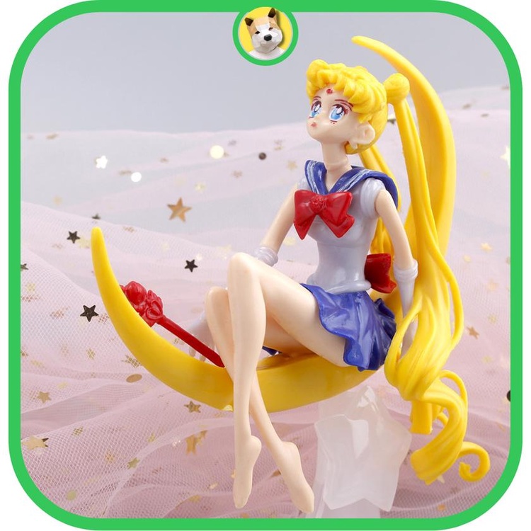 Mô hình thủy thủ mặt trăng sailor moon chibi đáng yêu usagi tsukino tiệm đồ chơi Beocaz