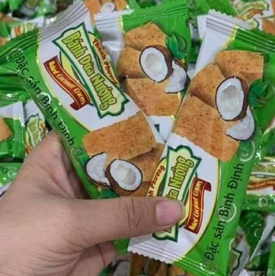[Bánh dừa Nướng] BÁNH DỪA NƯỚNG ĐẶC SẢN BÌNH ĐỊNH SÉT 10 CÁI