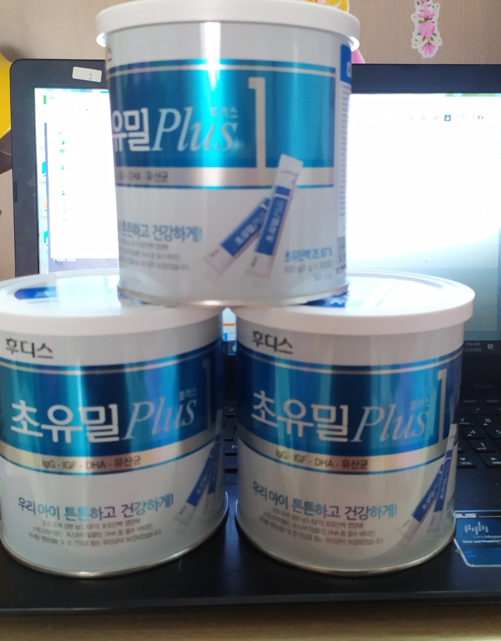Combo 3 lon sữa non ildong số 1 90g mẫu mới