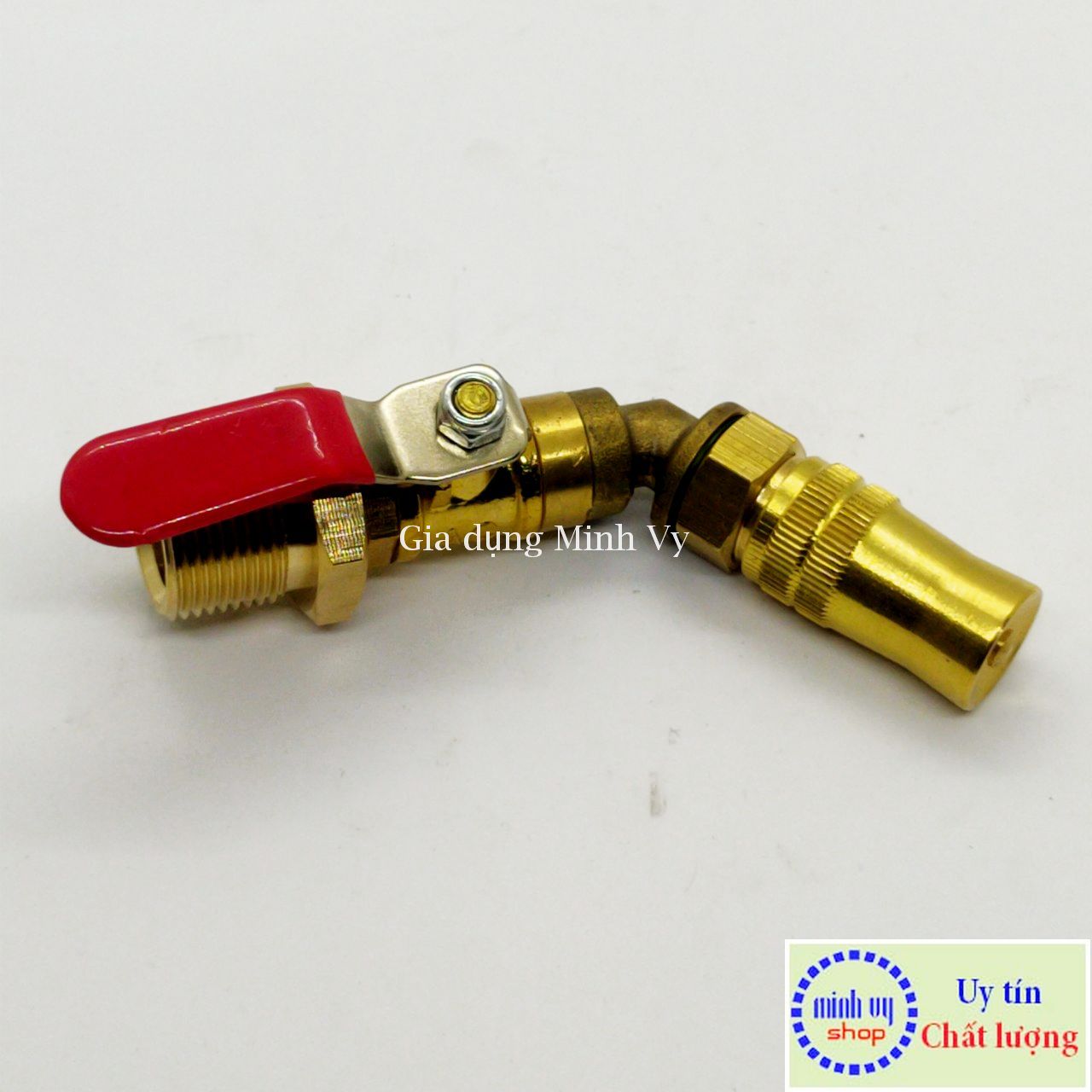 Đầu béc rửa máy lạnh điều hòa dùng cho máy rửa xe chỉnh áp - đầu chỉnh được - ngắn/cong