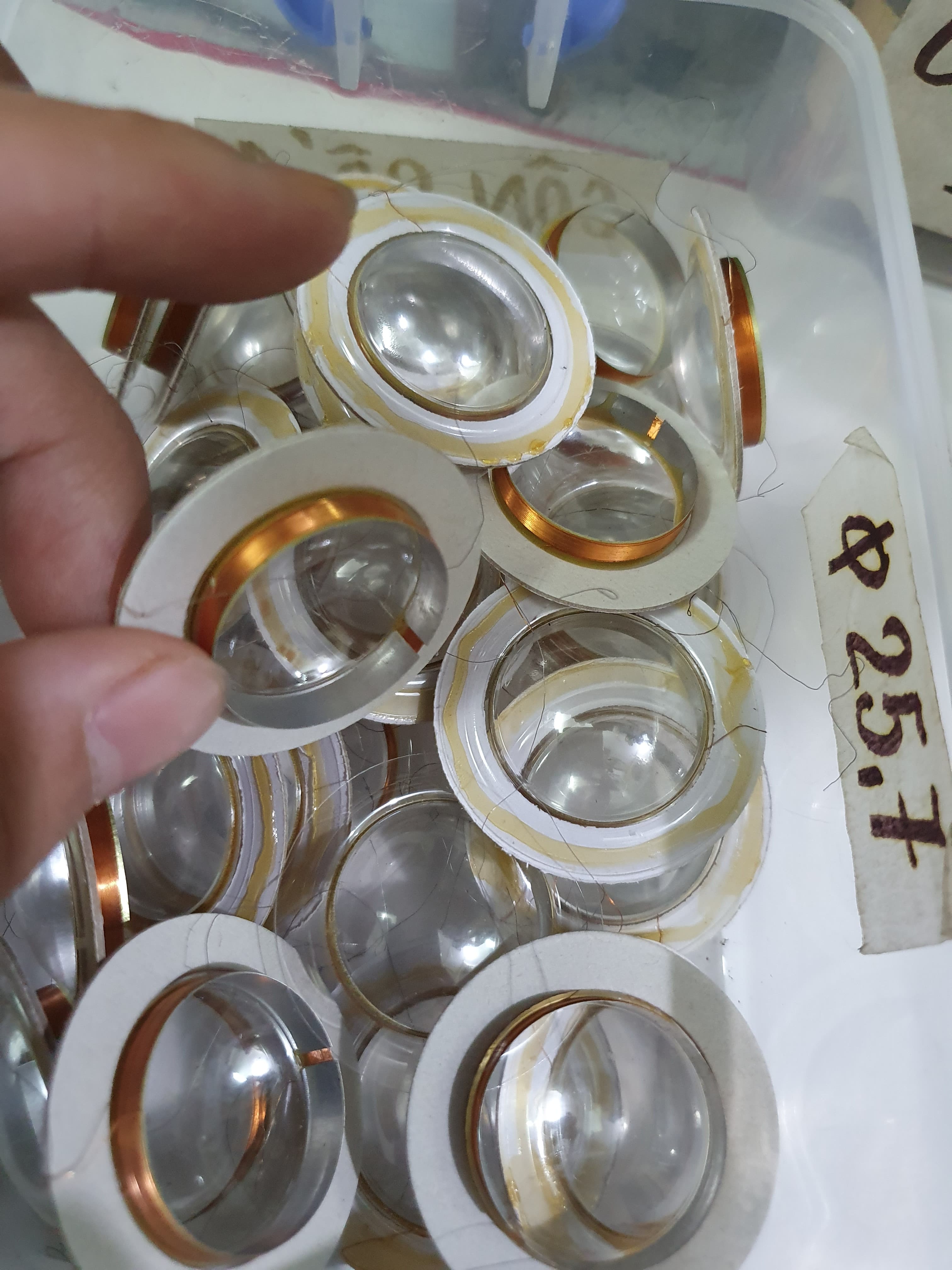 5 côn loa cóc số 4 cỡ 25,7