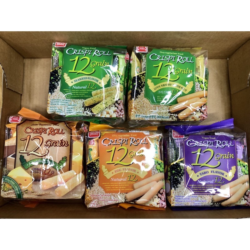 Bánh cuộn ngũ cốc đài loan nhiều vị 180gr