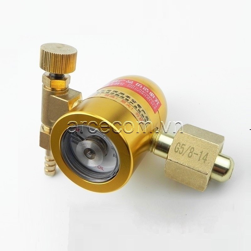 Đồng hồ Argon tiết kiệm khí GS-2001, ren trong