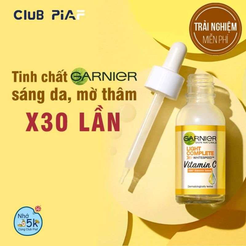 Serum vitamin c garnier 7.5ml hàng mẫu thử