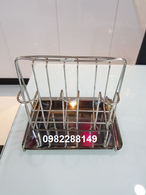 KỆ ÚP LY INOX CAO CẤP (6 LY)