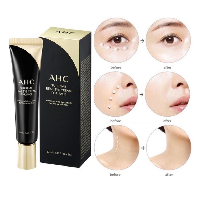 Kem mắt ahc season 7 ageless real eye cream for face 12ml