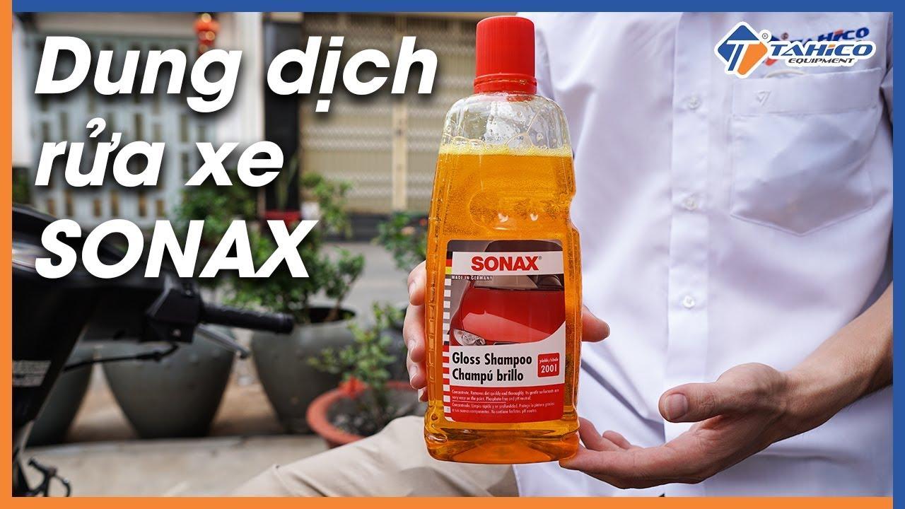 Rửa xe sonax 1 lít