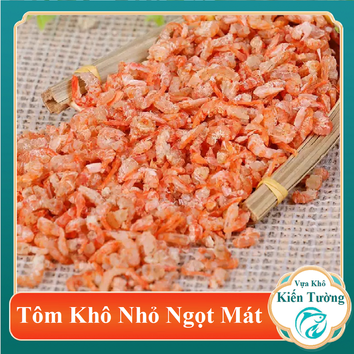500gr TÔM BẠC KHÔ LOẠI NHỎ BAO NGON ,TÔM ĐẤT LOẠI 1 NHỎ 500GR- Vựa Khô Kiến Tường