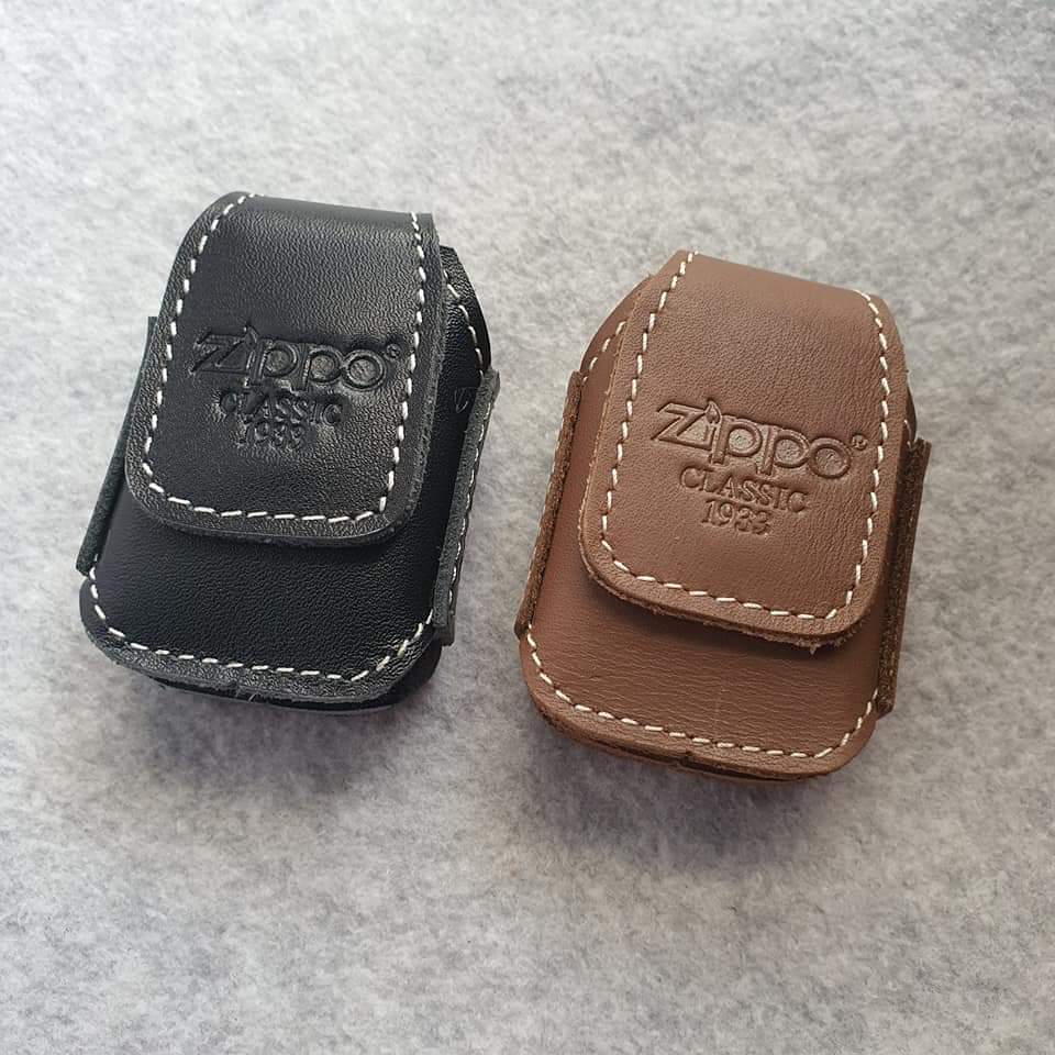 [HCM]Bao Da Đựng Bật Lửa Zippo Hàng Cao Cấp