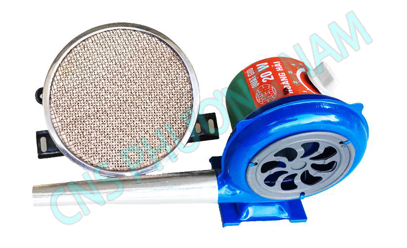 COMBO Bộ 1 ống điếu hồng ngoại + 1 quạt bếp khí hóa / bếp biogas