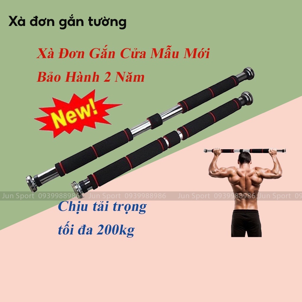 Xà đơn treo tường, thanh xà đơn treo tường gắn cửa ...xà đơn, thanh xà đơn treo tường gắn cửa tập gym tập tay thể dục thể thao tại nhà tùy chỉnh độ dài 80 - 130cm xà đơn gắn tường tại nhà cao cấp