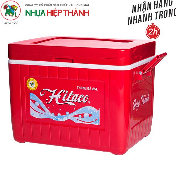 [HCM]THÙNG ĐÁ HITACO 85 LÍT   HIỆP THÀNH CAO CẤP-Kích thước:  63.6 x 46.0 x H 49.0 CM-GIAO NHANH 2H