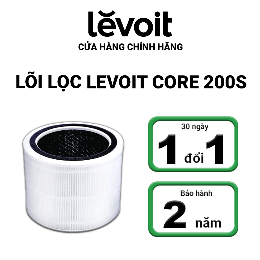 Lõi lọc diệt khuẩn levoit core 200s - hàng chính hãng