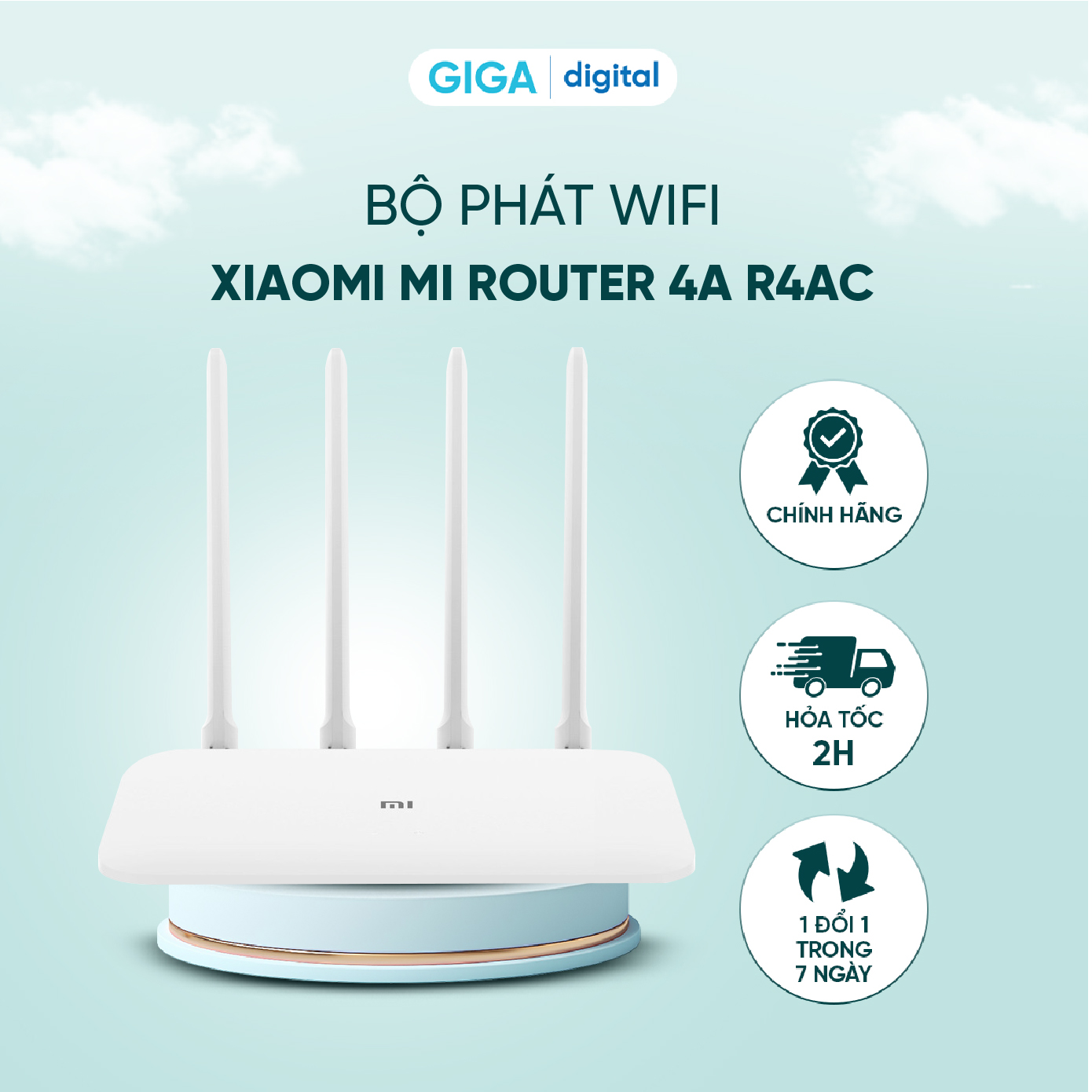 Bộ phát wifi xiaomi mi router 4a r4ac bản nội địa