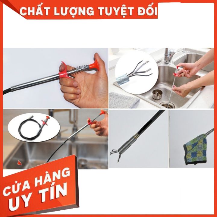 Dụng Cụ Gắp Rác Siêu Việt Thông Tắc Cống