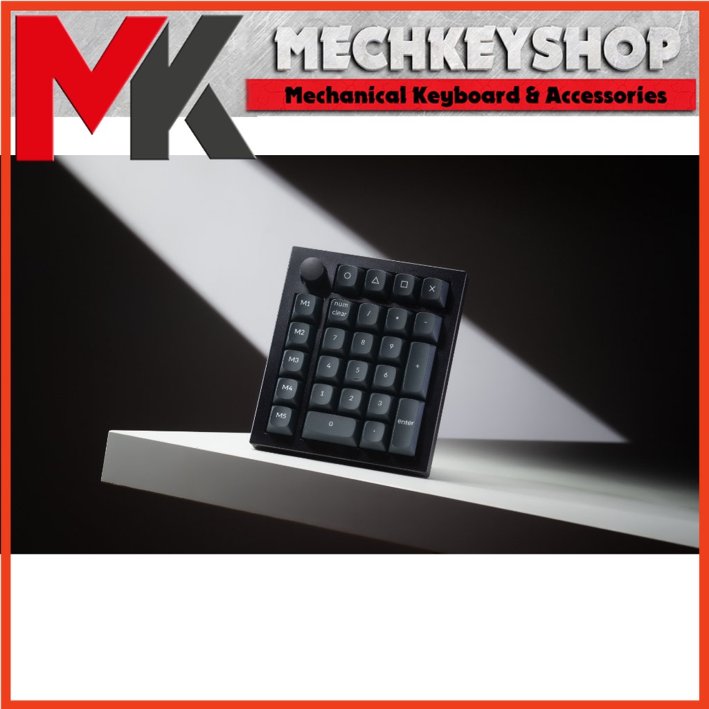 Bàn phím cơ Numpad Keychron Q0 Plus - Keymap QMK/VIA - Vỏ nhôm