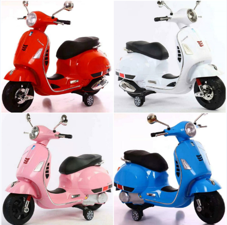Xe máy điện trẻ em dáng Vespa cao cấp Q618