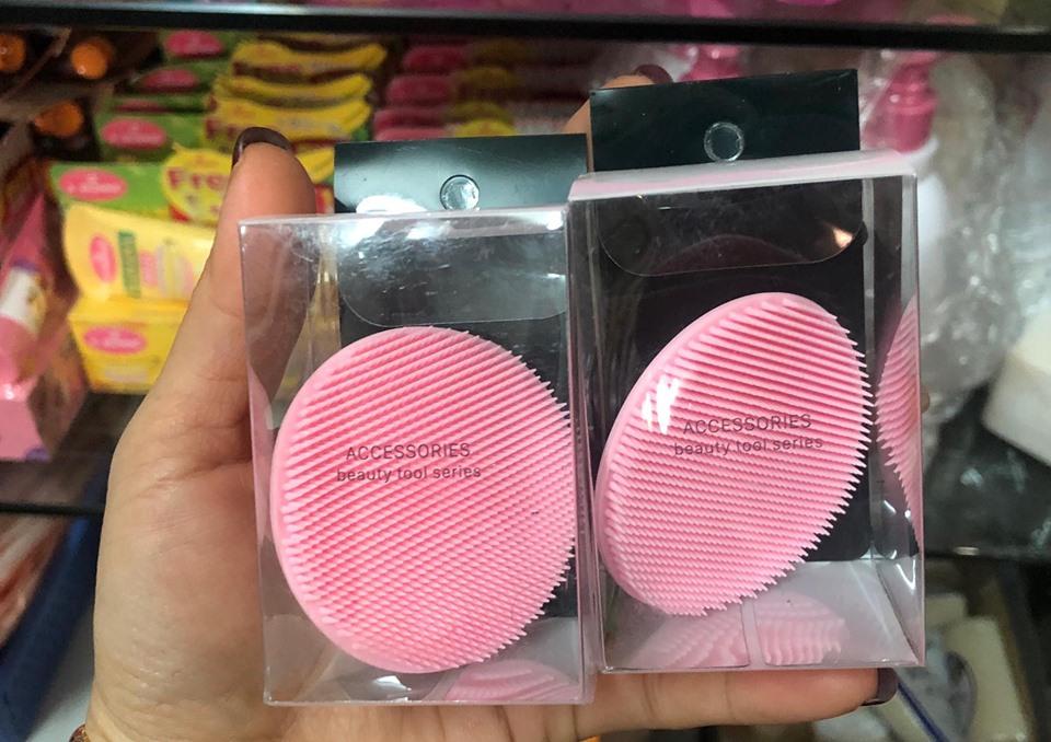 Mút rửa mặt silicone vacosi