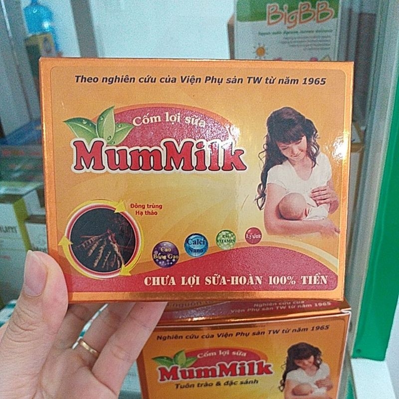 Mummilk cốm lợi sữa combo 5 hộp