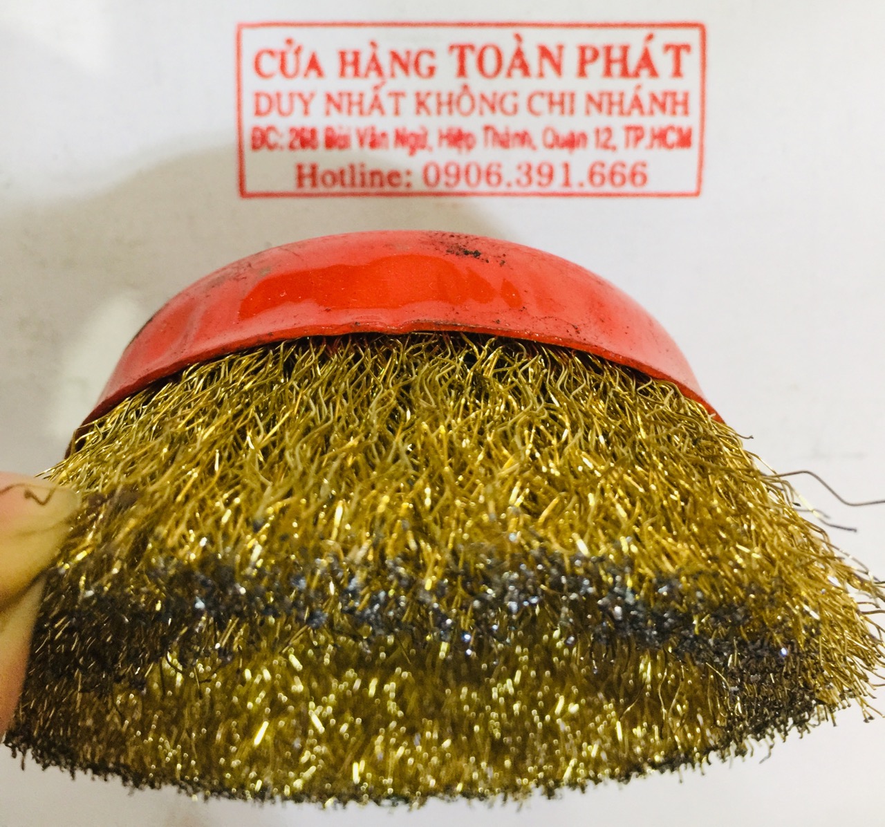Chén cước đồng, bùi nhùi sắt, bánh cước dầy loại 1