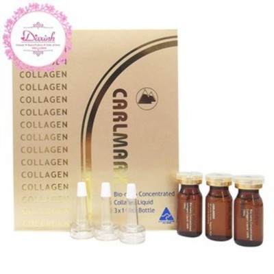Hộp 3 Lọ Carlmark Bio-nano Concentrated Liquid Collagen 100% 10ml x 3