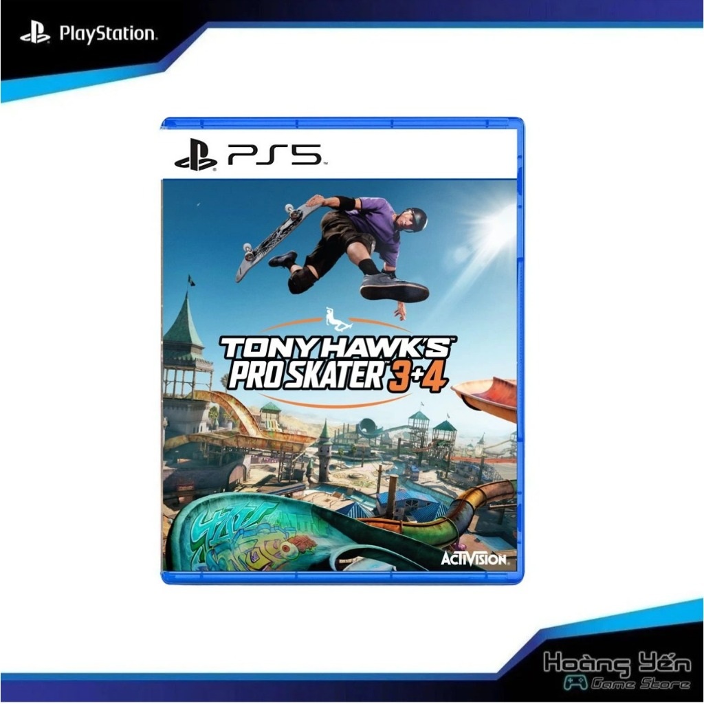 Đĩa Game Tony Hawk's Pro Skater 3 + 4 Ps5