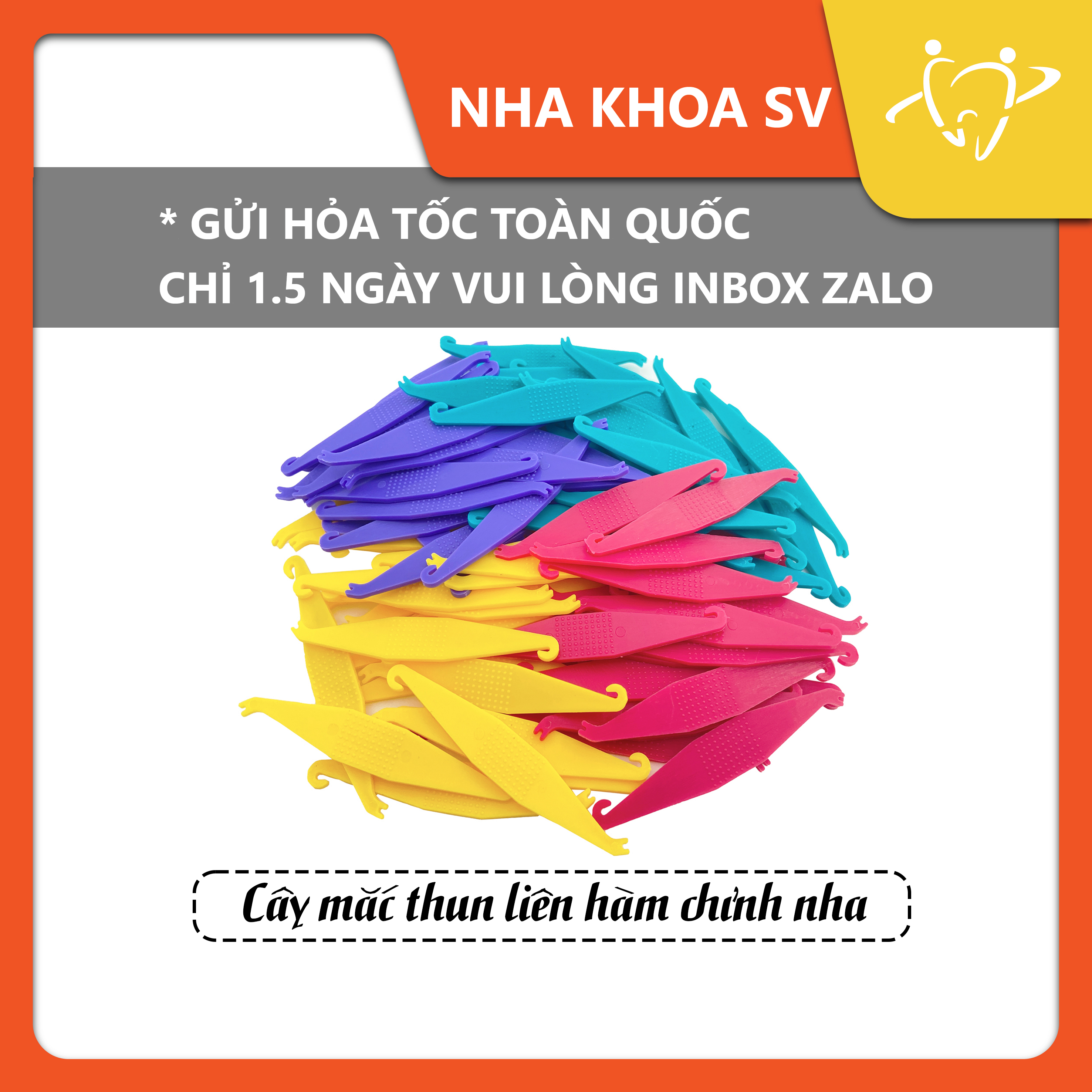 Cây móc chun liên hàm chỉnh nha