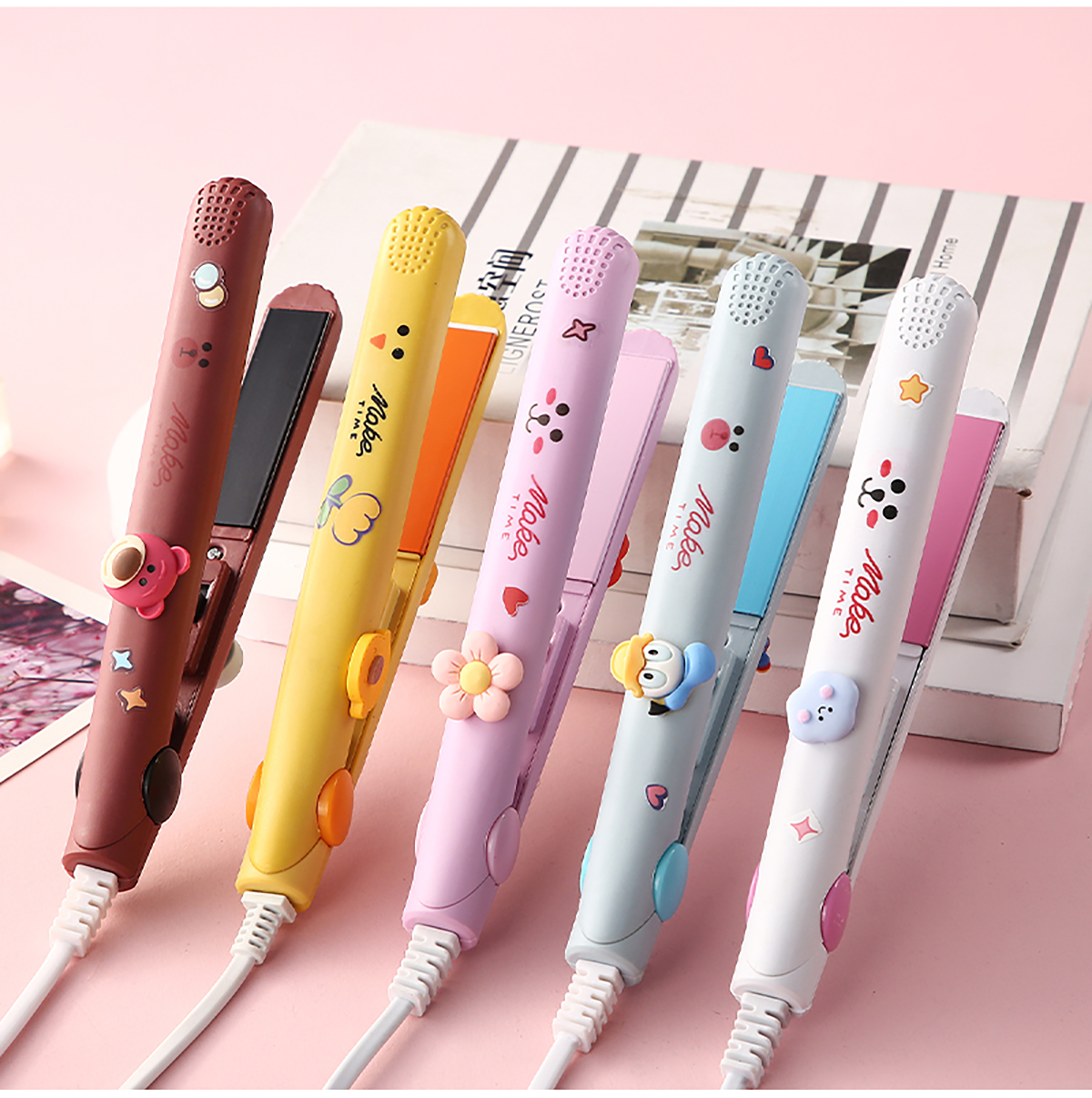 Máy uốn duỗi tóc mini 2in1 - Máy duỗi tóc mini, máy uốn mini - Máy duỗi thẳng và uốn cúp giá rẻ, dễ sử dụng - Bảo hành lâu dài - Lamdepdeal