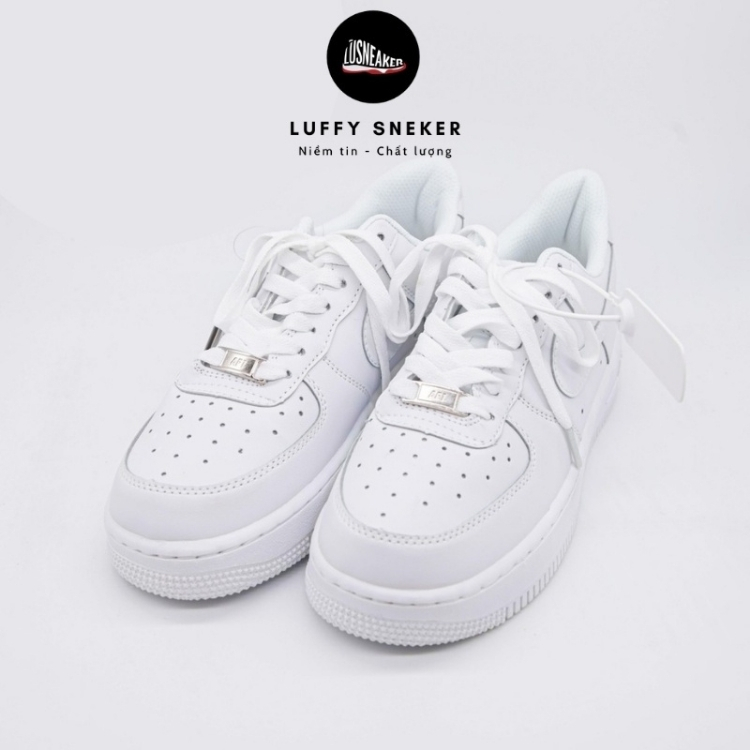 Giày thể thao AF1 màu trắng đế cao 3cm , size từ 36-43